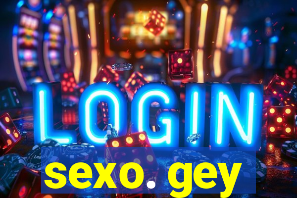 sexo. gey